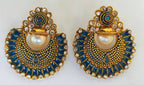 Blue Enamel Fashion Earrings | Grab2Buy