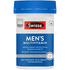 Swisse Men's Multivitamin Tablets | Vitamin B6, B12, C & E Daily Blend