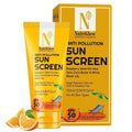 NutriGlow Advanced Organics Anti Pollution Sun Screen SPF 50 PA+++ | Grab2Buy
