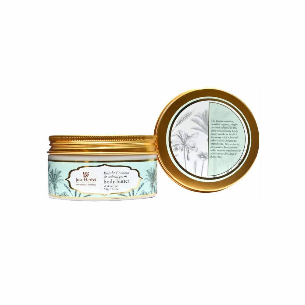 Just Herbs Kerala Coconut & Wheatgerm Body Butter | Grab2Buy