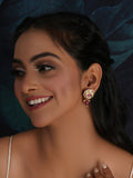 Kundan Studs with Stones (Gold) - Ruby Raang | Grab2Buy