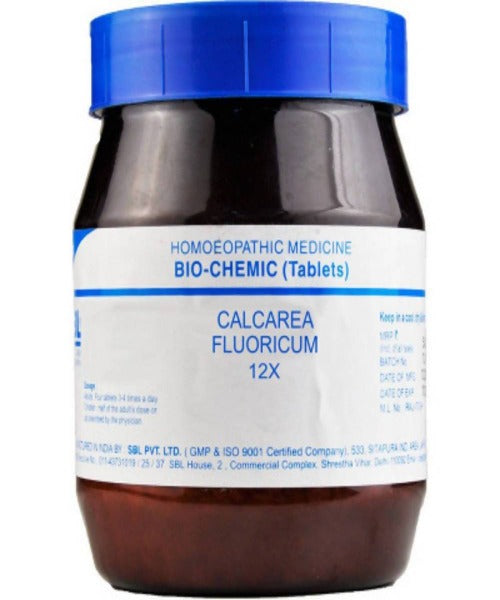 SBL Homeopathy Calcarea Fluorica Biochemic Tablet | Grab2Buy