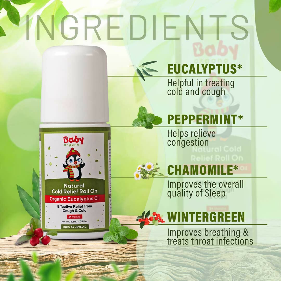 Babyorgano Natural Cold Relief Roll On | Grab2Buy