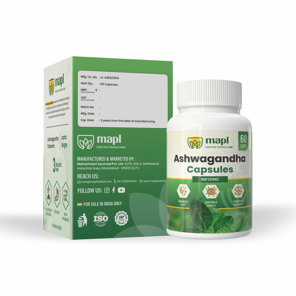 MAPL Ashwagandha Capsules | Grab2Buy