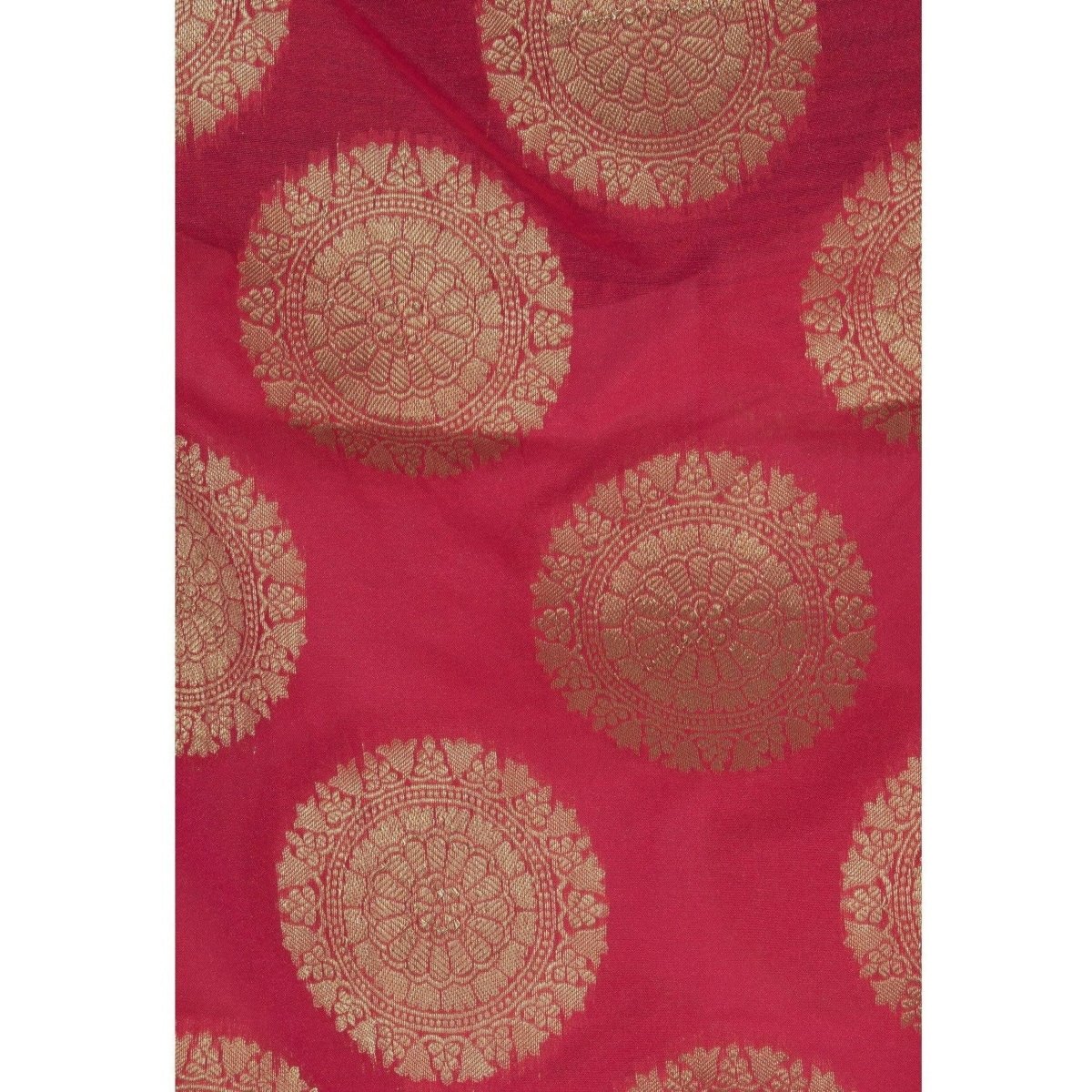A R Silk Red Color VNS Big Gola Dupattas and Chunnis | Grab2Buy