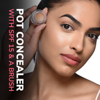 Mila Beaute Conceal It Pot Concealer Creamy Matte Finish with SPF 15 - Pure Beige | Grab2Buy