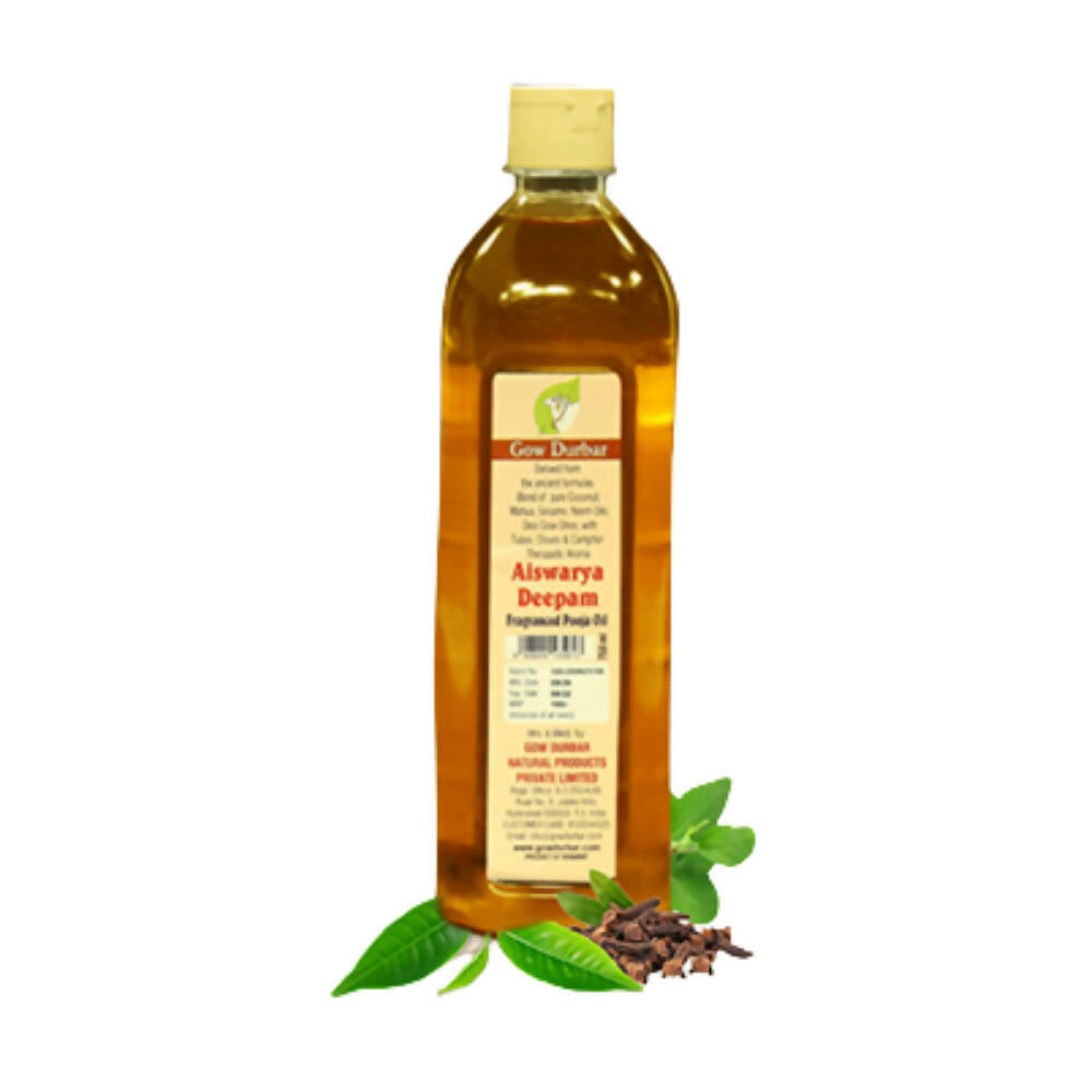 GowDurbar Aishwarya Deepam -Therapeutic Pooja Oil | Grab2Buy