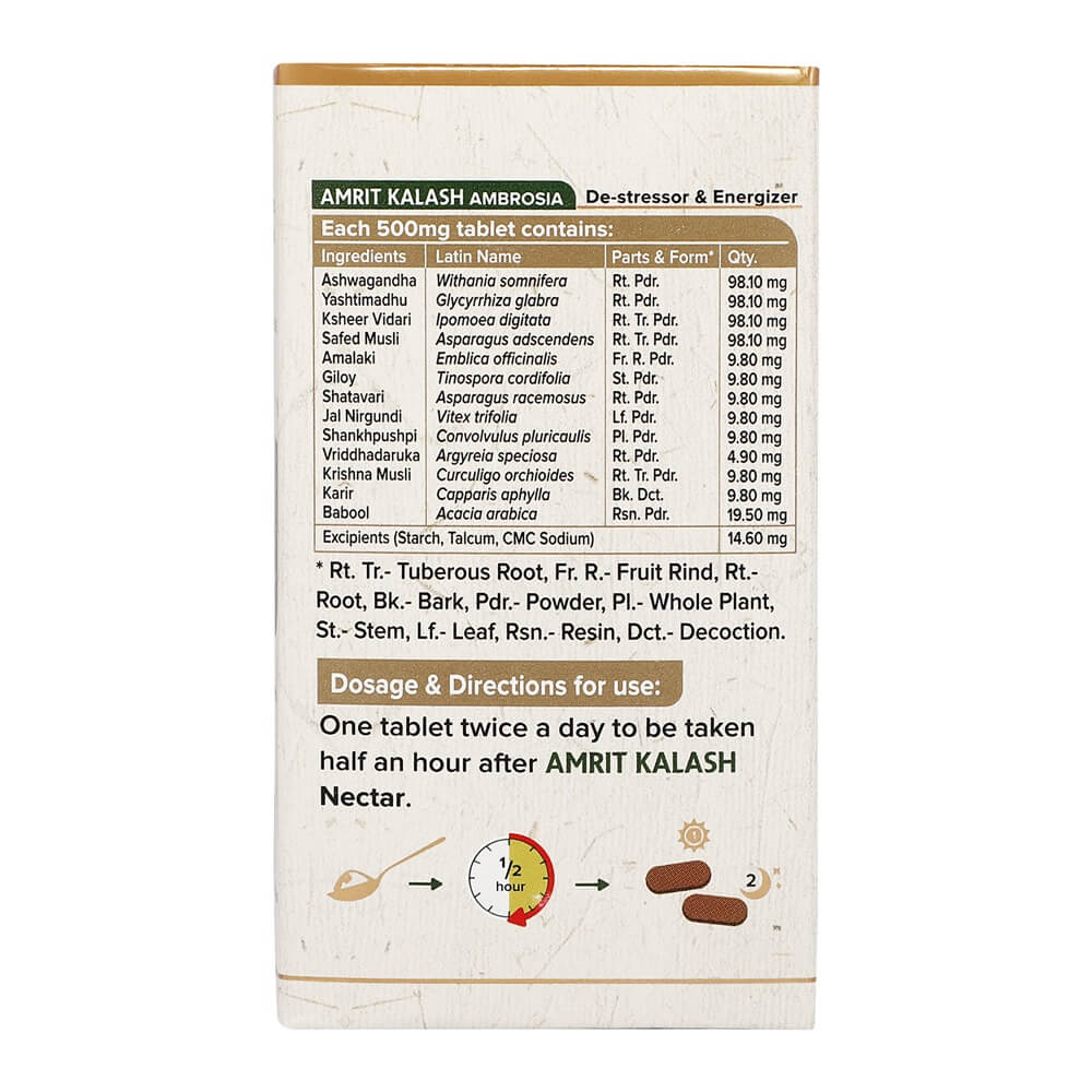 Maharishi Ayurveda Amrit Kalash - Dual Pack Paste and Tablets | Grab2Buy