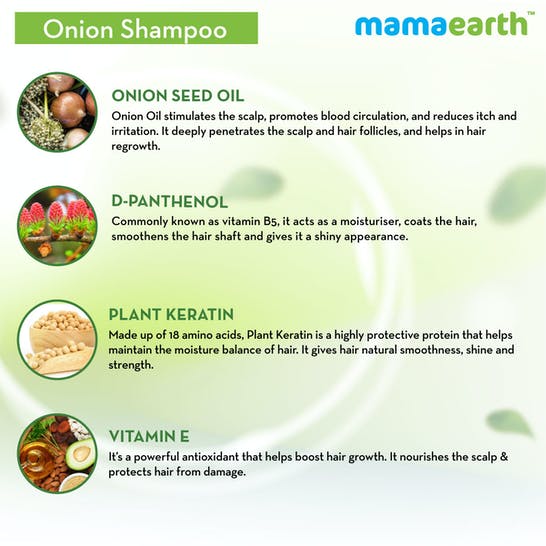 Mamaearth Onion Shampoo For Hair Fall Care | Grab2Buy