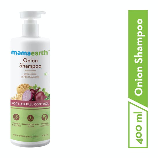 Mamaearth Onion Shampoo For Hair Fall Care | Grab2Buy