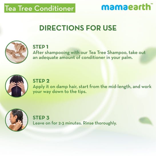 Mamaearth Tea Tree Conditioner For Dandruff Free Hair | Grab2Buy