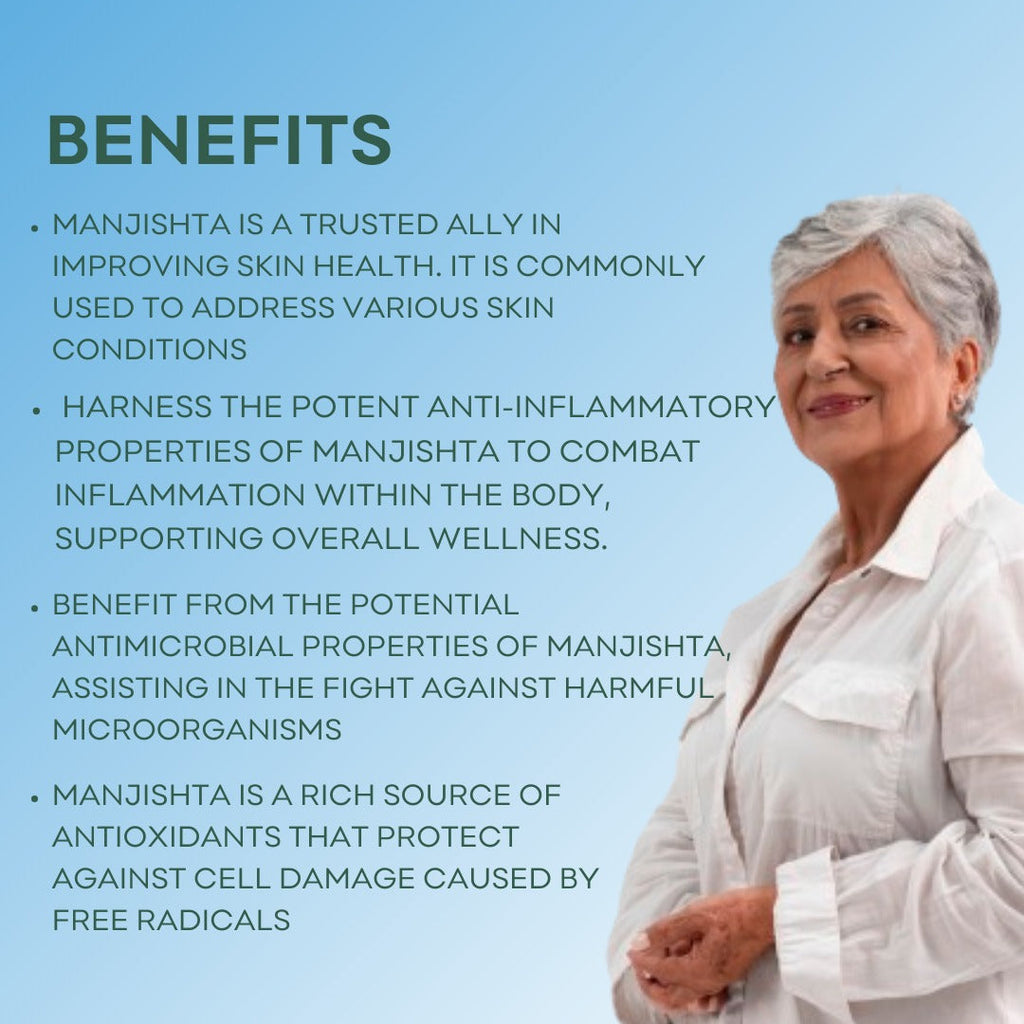 Tejaswani Herbs and Herbal Products Manjishta Powder | Grab2Buy