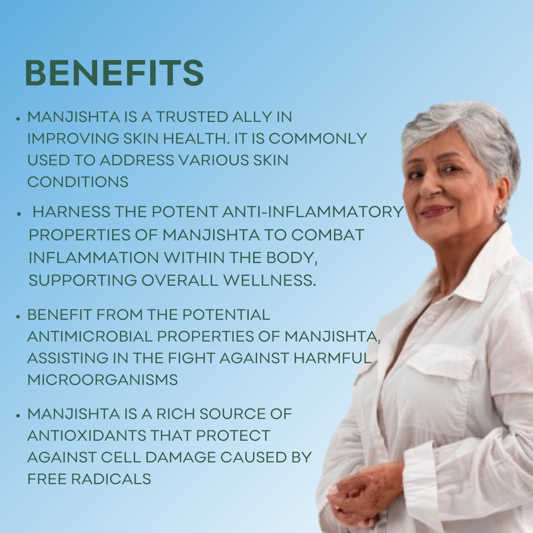 Tejaswani Herbs and Herbal Products Manjishta Powder | Grab2Buy