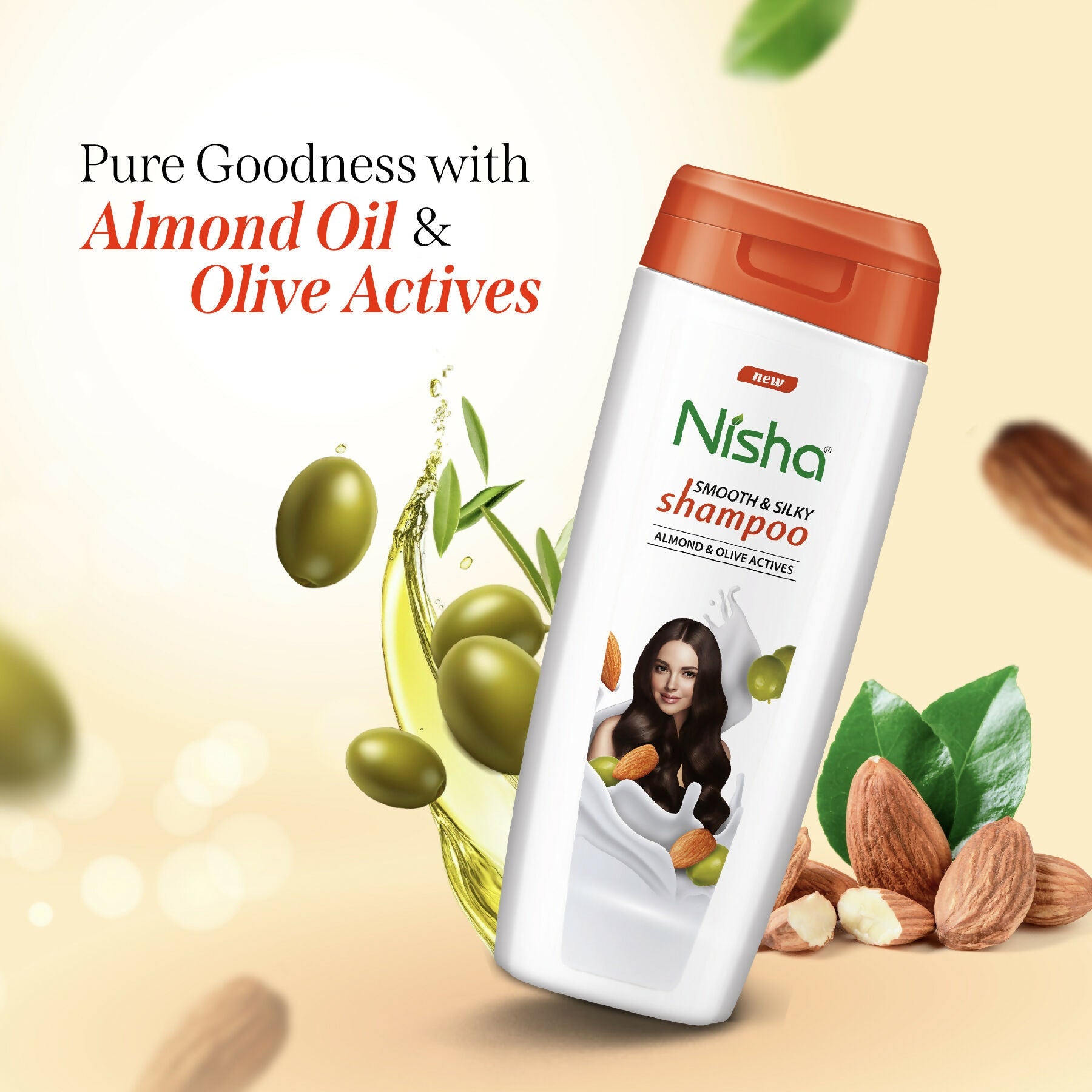 Nisha Almond And Olive Shampoo For Women & Men | Grab2Buy