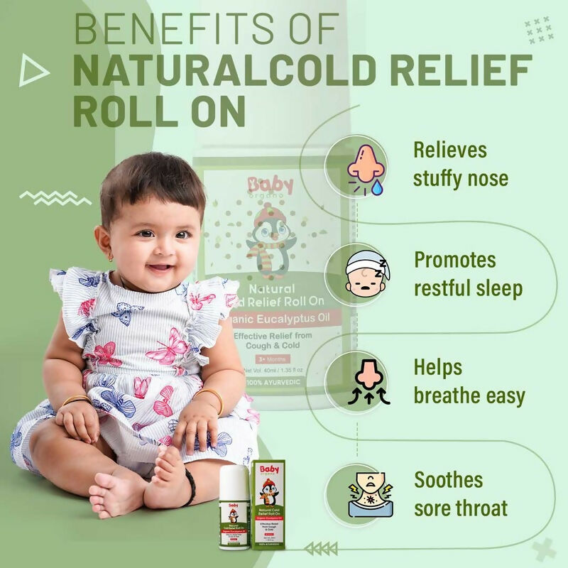 Babyorgano Natural Cold Relief Roll On | Grab2Buy