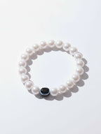 NVR Black Evil Eye White Bracelet for Men & Women