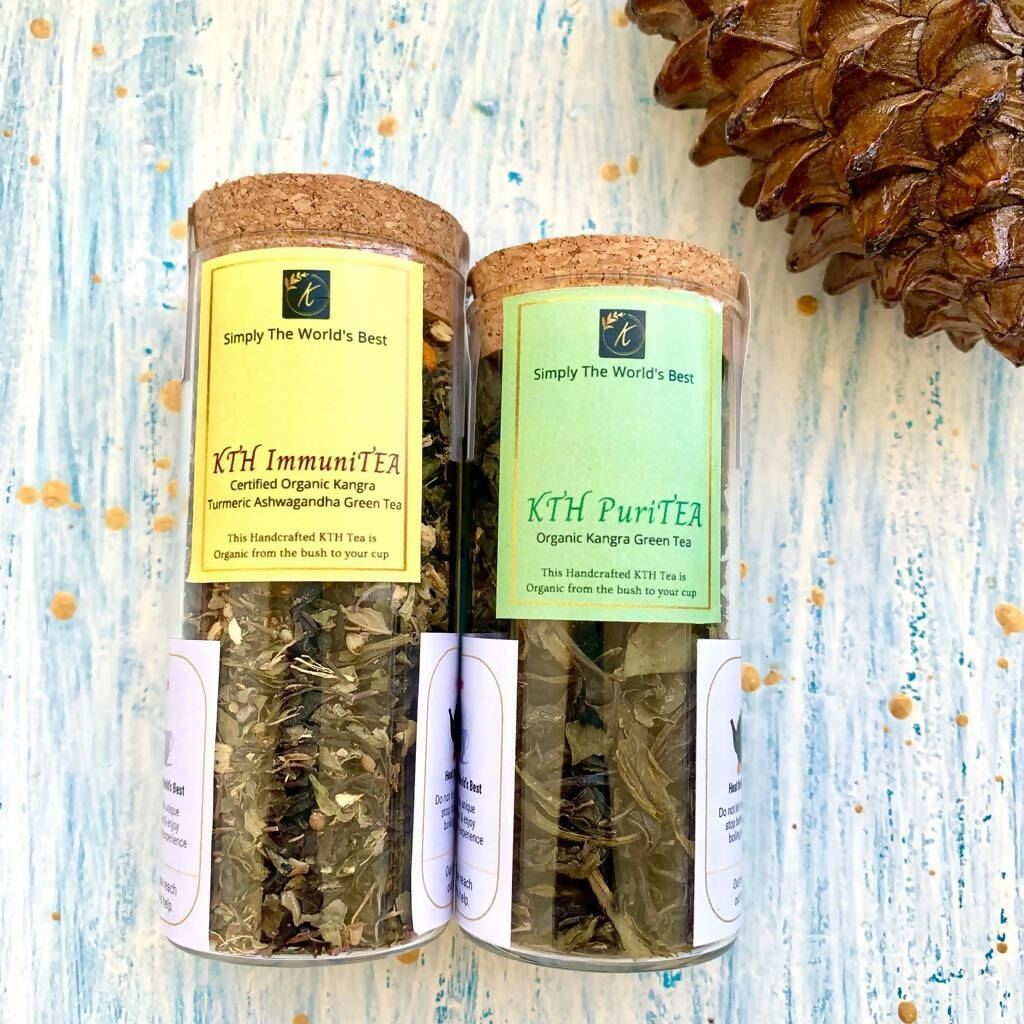 Kangra Tea House PuriTEA & ImmuniTEA Combo | Grab2Buy