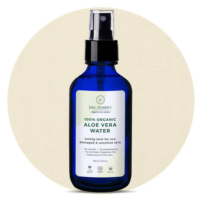 Juicy Chemistry Aloe Vera Water Toner for Sensitive Skin | Grab2Buy