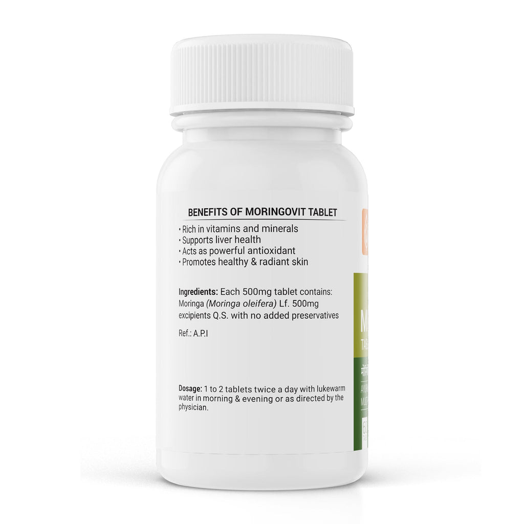 Krishna'S Herbal & Ayurveda Moringovit Tablets | Grab2Buy