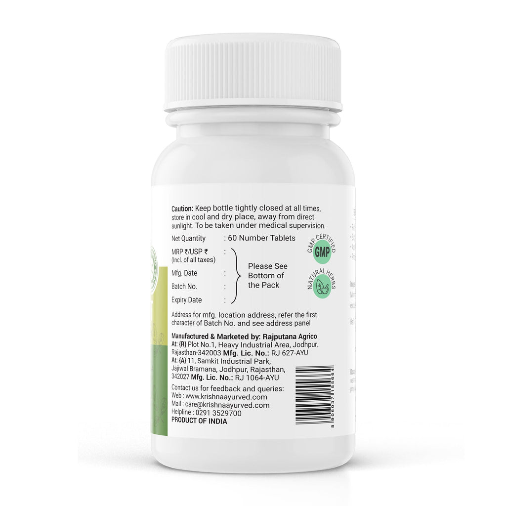 Krishna'S Herbal & Ayurveda Moringovit Tablets | Grab2Buy