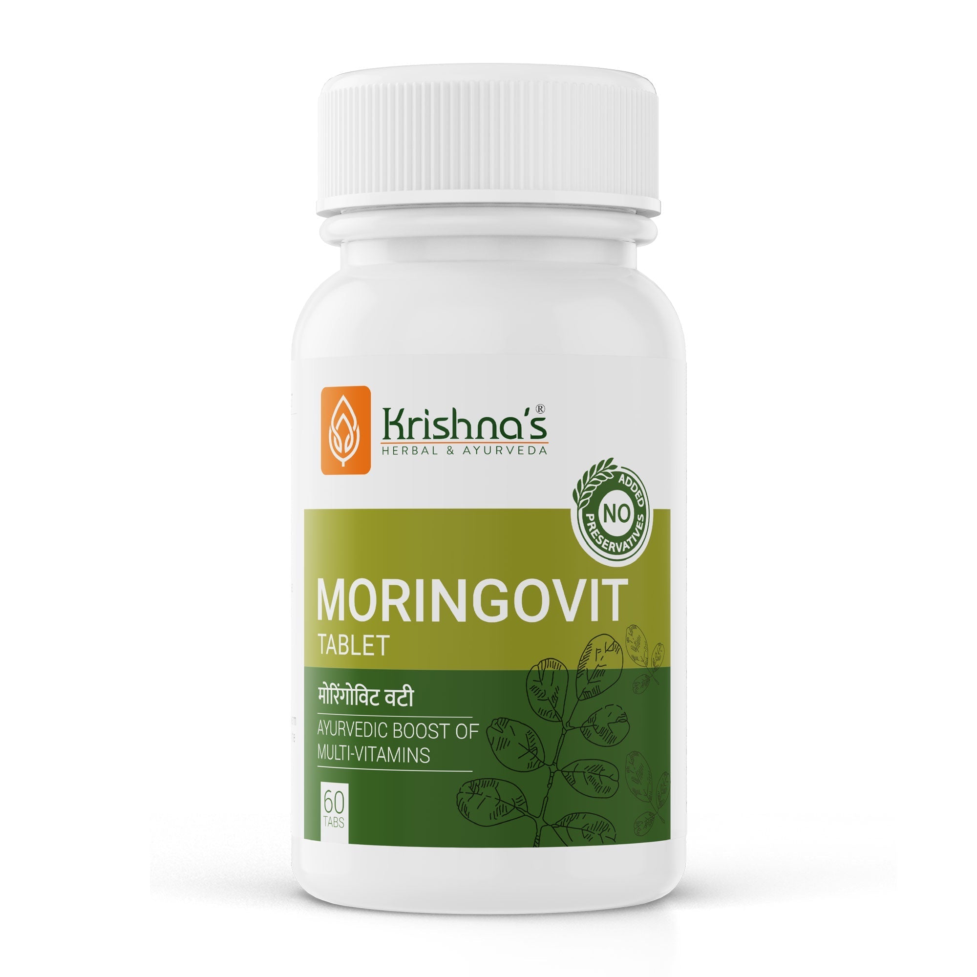 Krishna'S Herbal & Ayurveda Moringovit Tablets | Grab2Buy