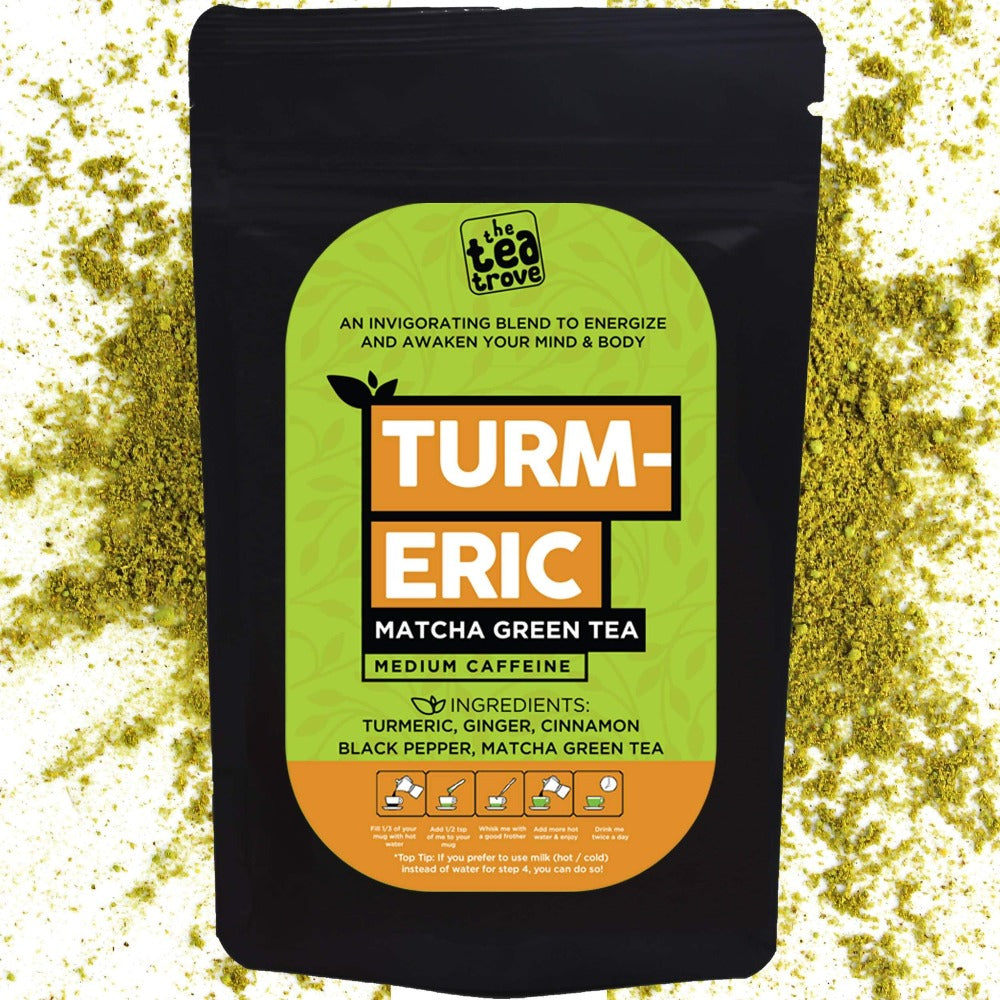 The Tea Trove - Turmeric Matcha Green Tea | Grab2Buy
