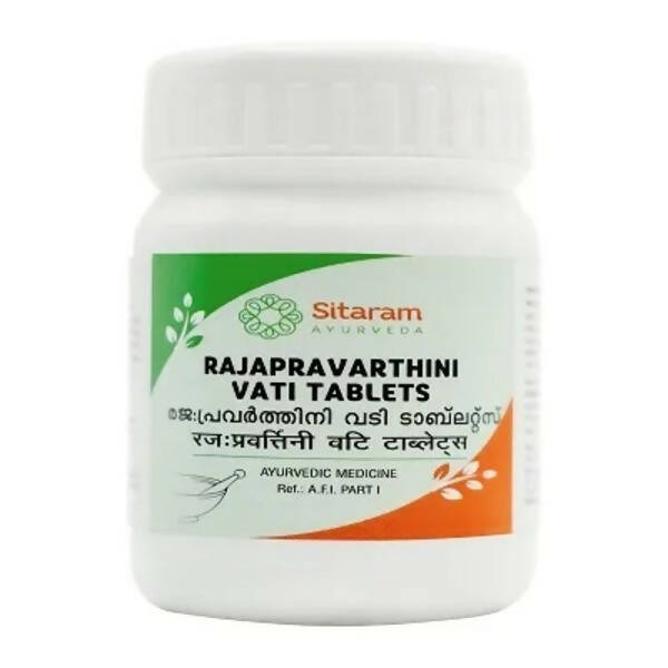 Sitaram Ayurveda Rajapravarthini Vati Tablets | Grab2Buy