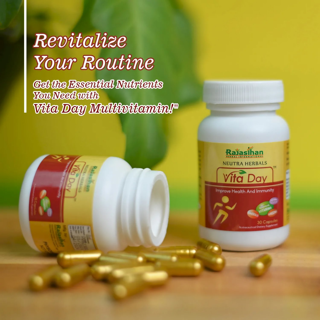 Rajasthan Herbals Neutra Herbals Vita Day Capsules | Grab2Buy