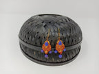 Terracotta Boho Style Hangings-Golden Red And Blue | Grab2Buy