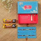 American Diamond Rakhi Set & 5 Star Chocolates | Grab2Buy