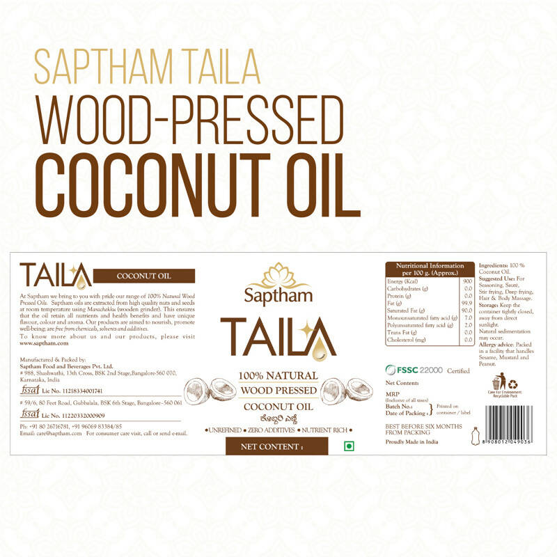 Saptham Taila Coconut Oil | Grab2Buy