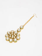 Kundan Maang Tikka - Ruby Raang | Grab2Buy