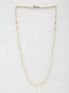 Stone And Gold-Polished Mask Chain - Ruby Raang | Grab2Buy