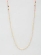 Stone And Gold-Polished Mask Chain - Ruby Raang | Grab2Buy