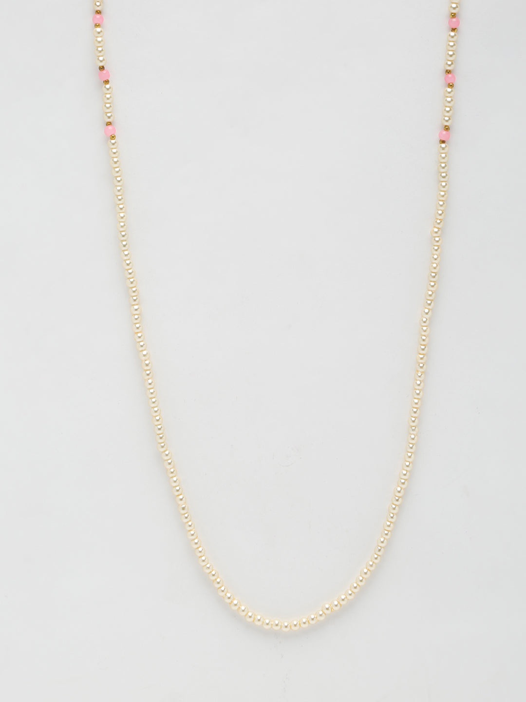Stone And Gold-Polished Mask Chain - Ruby Raang | Grab2Buy