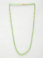 Stone And Gold-Polished Mask Chain - Ruby Raang | Grab2Buy