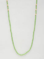 Stone And Gold-Polished Mask Chain - Ruby Raang | Grab2Buy