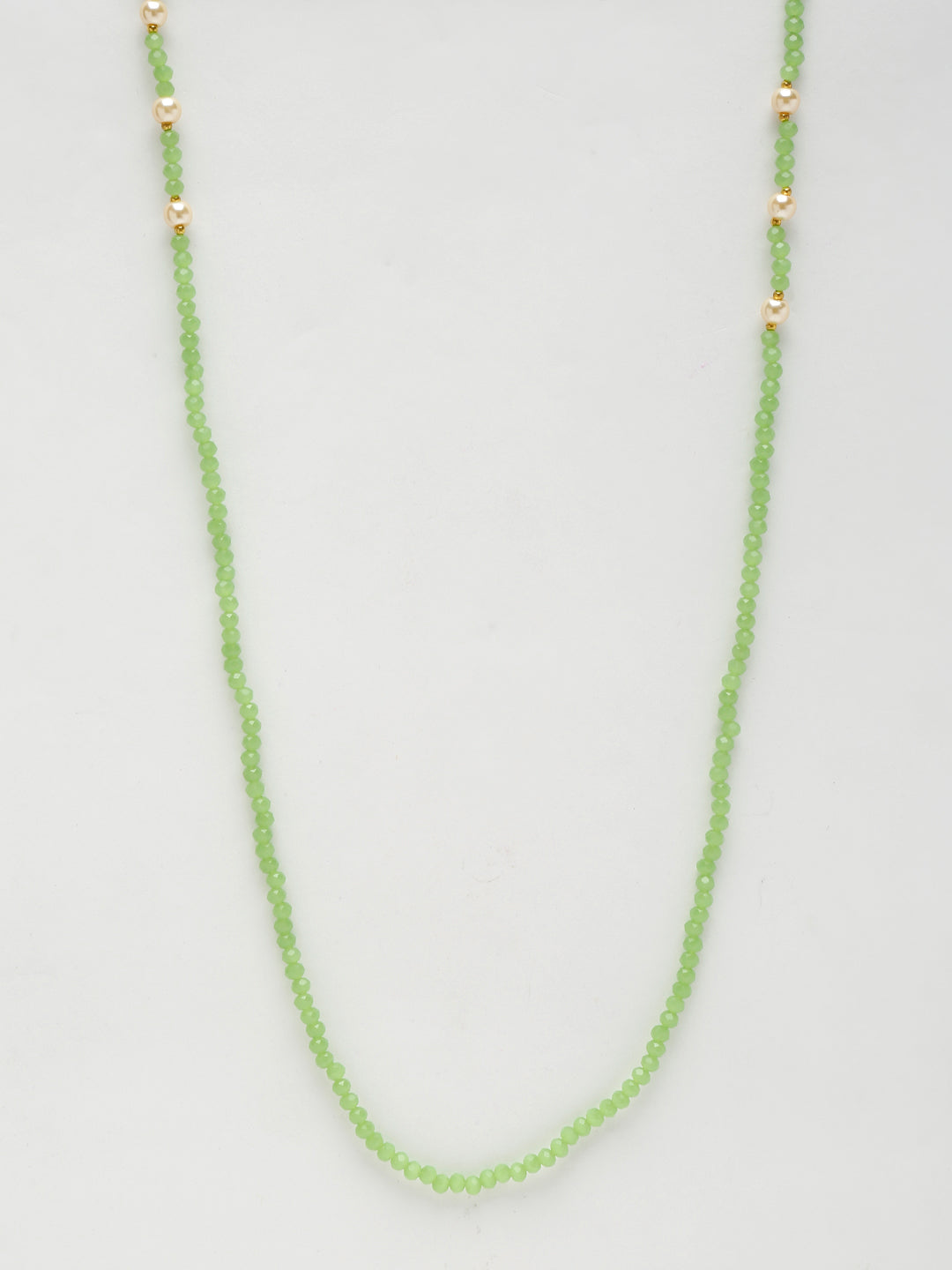 Stone And Gold-Polished Mask Chain - Ruby Raang | Grab2Buy