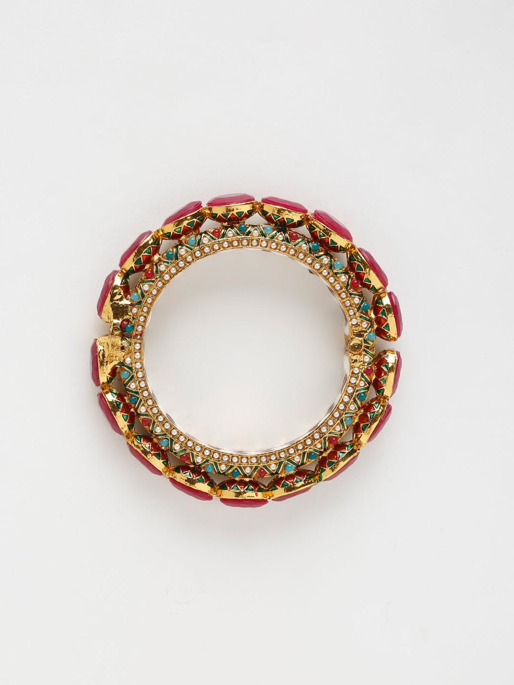Single Multi Embellished Bangle - Ruby Raang | Grab2Buy