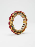 Single Multi Embellished Bangle - Ruby Raang | Grab2Buy