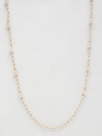 Stone And Gold-Polished Mask Chain - Ruby Raang | Grab2Buy