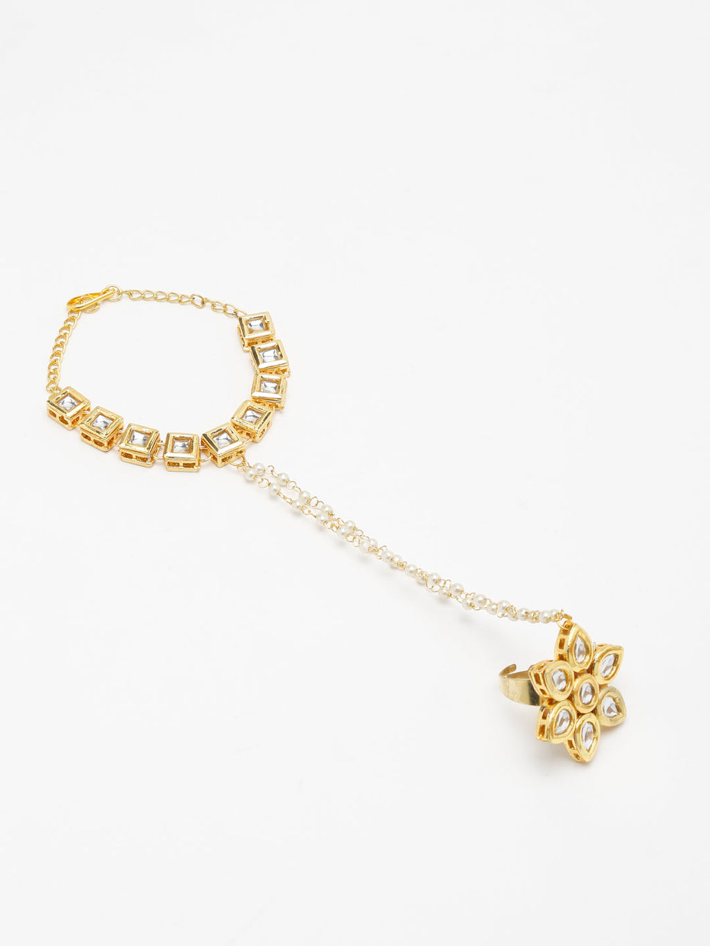 Kundan Bracelet - Ruby Raang | Grab2Buy