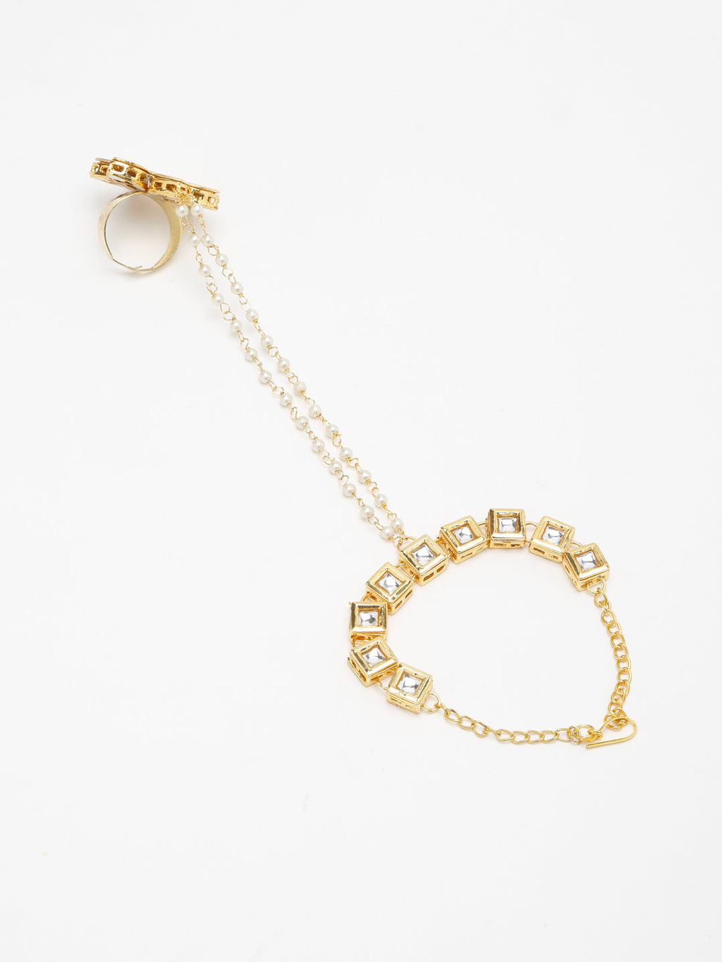 Kundan Bracelet - Ruby Raang | Grab2Buy
