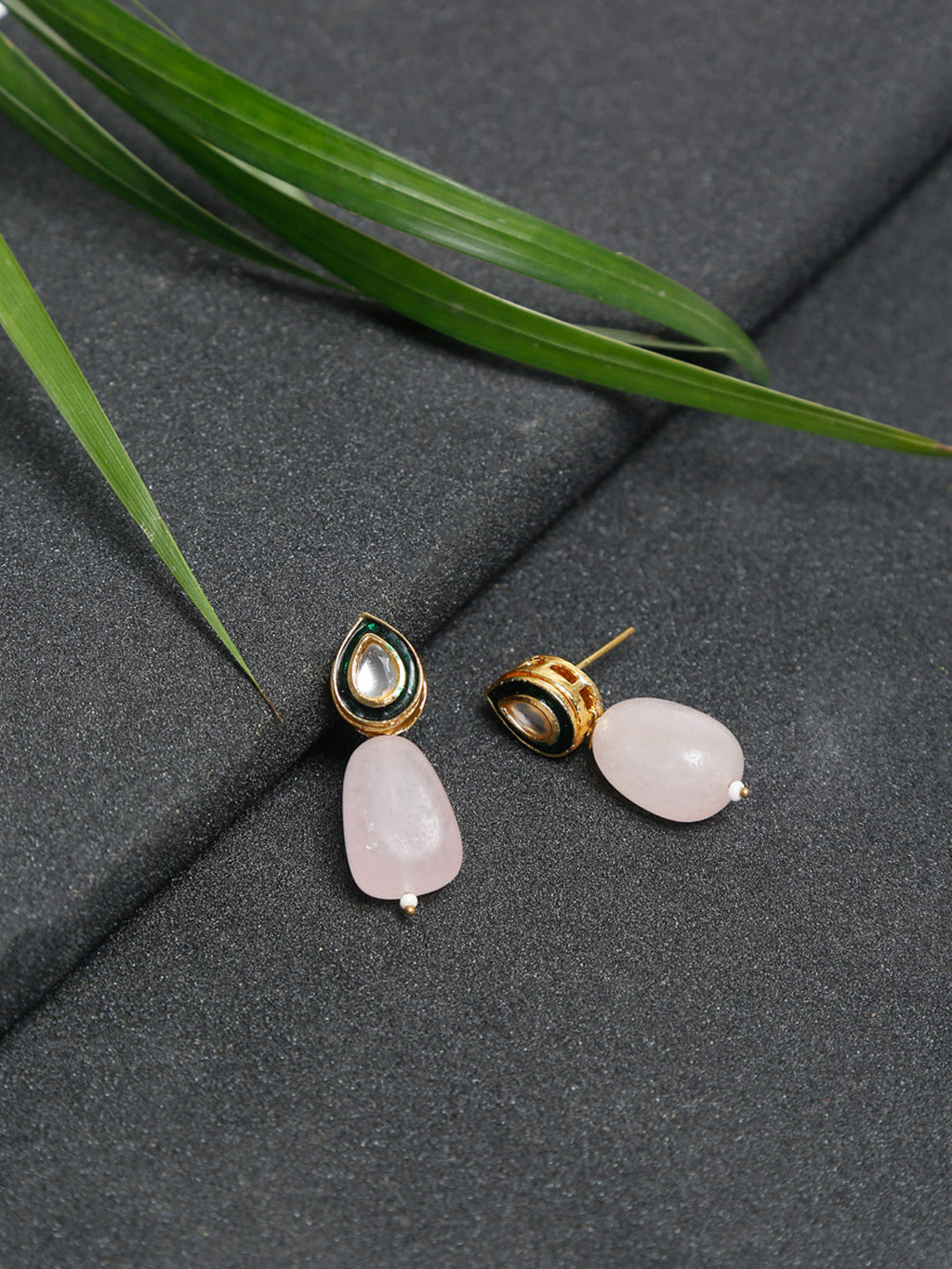 Kundan Studs - Ruby Raang | Grab2Buy