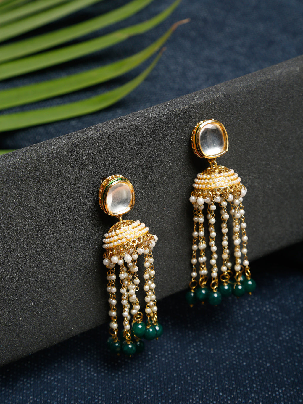 Kundan Earrings - Ruby Raang | Grab2Buy
