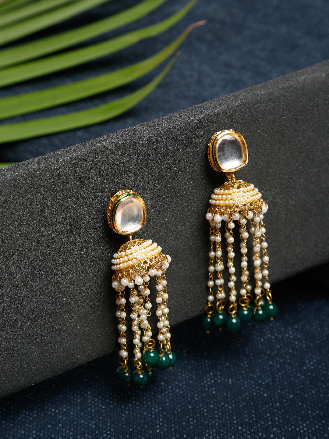 Kundan Earrings - Ruby Raang | Grab2Buy