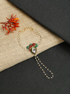 Kundan Bracelet - Ruby Raang | Grab2Buy