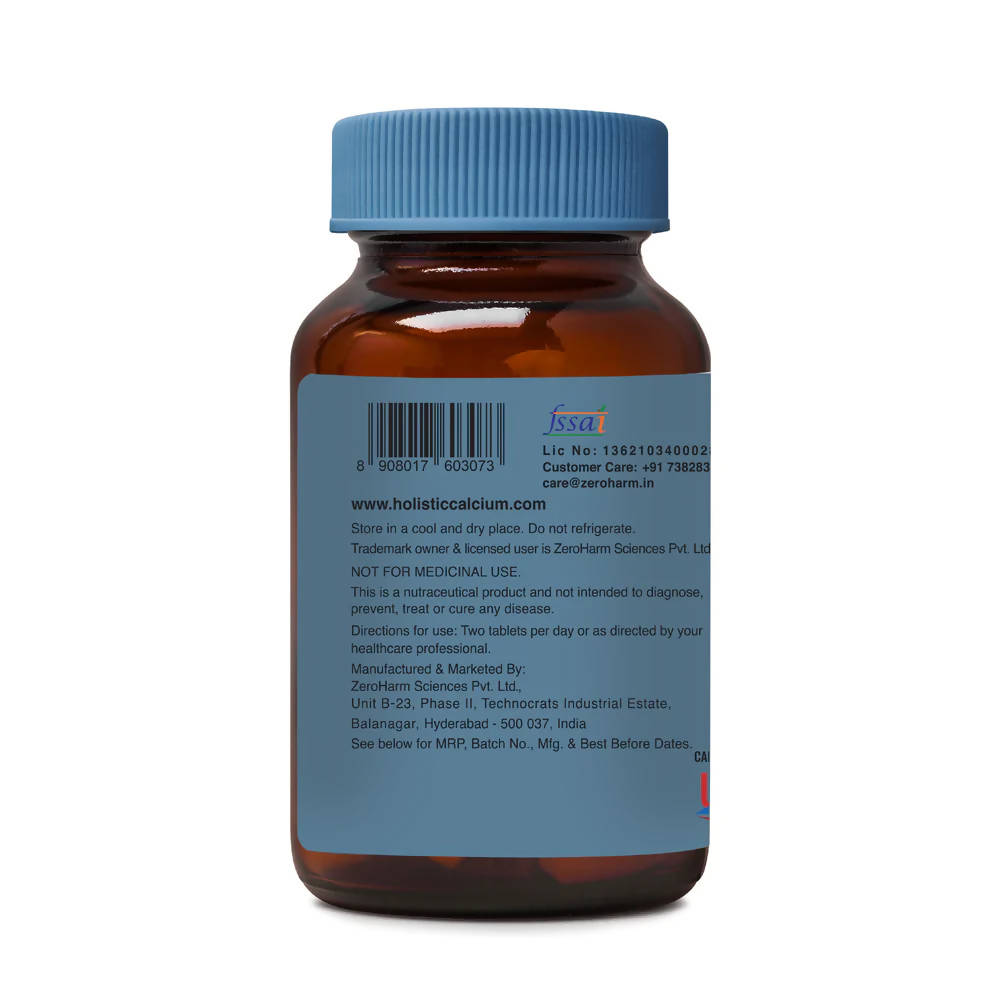 Zeroharm Holistic Calcium + Ashwagandha Tablets | Grab2Buy