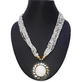 MS Fashion India Latest Design White Color Necklace For Women | Grab2Buy