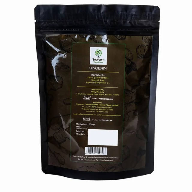 Supreem Super Foods Gingerin Candy | Grab2Buy